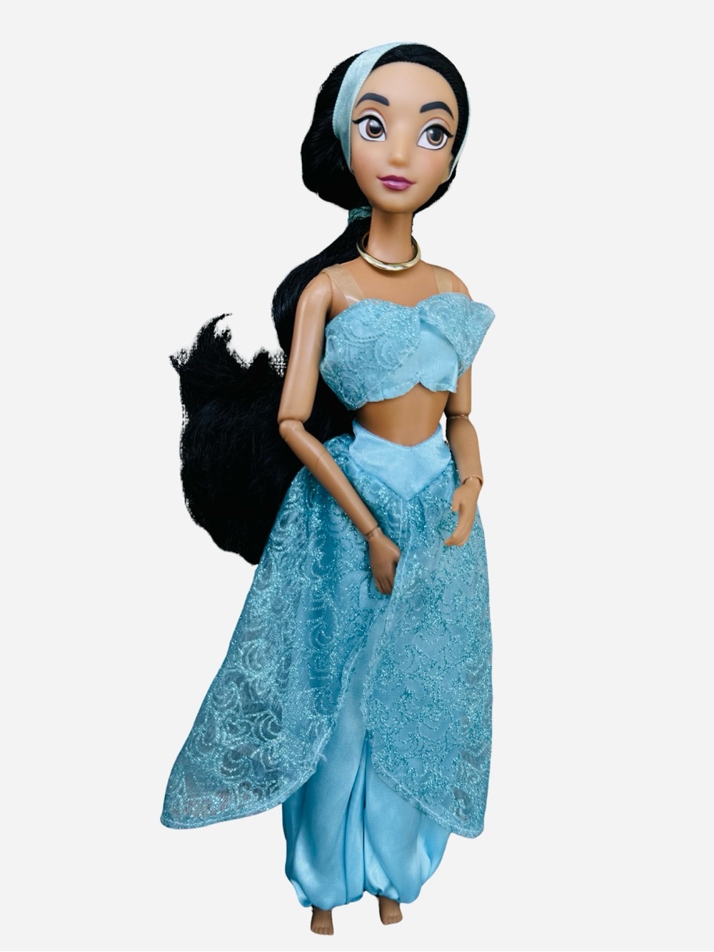 Disney Store Princess Jasmine Articulated Barbie Sized Doll